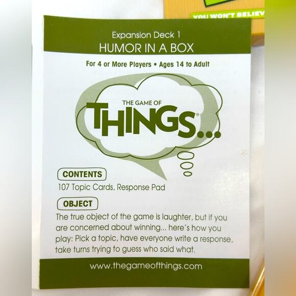 The Game of Things…Humor in a box! - Picture 6 of 7